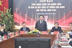 Phát động cuộc thi chính luận về bảo vệ nền tảng tư tưởng của Đảng lần thứ ba