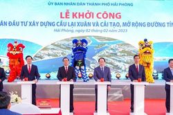 Hải Phòng: Khởi công xây dựng cầu, nâng cấp đường hơn 1.300 tỷ kết nối với Quảng Ninh
