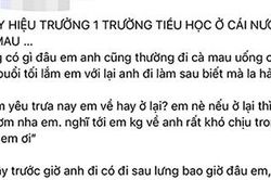 Kết quả xử lý vụ hiệu trưởng bị tố nhắn tin 'yêu thương' với nữ giáo viên