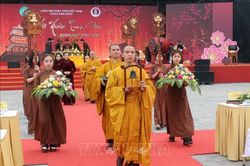Khai hội Xuân chùa Tam Chúc cầu nguyện quốc thái dân an, mưa thuận gió hòa