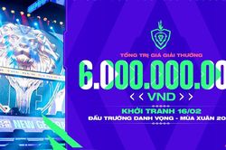 Đấu Trường Danh Vọng Mùa Xuân 2023 duy trì tổng tiền thưởng kỷ lục, đội vô địch bỏ túi 1,8 tỷ đồng