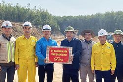 Quảng Bình bàn giao toàn bộ mặt bằng xây dựng đường bộ cao tốc bắc-nam trước ngày 30/6