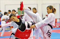 Các vận động viên Việt Nam dồn sức tập luyện cho mục tiêu SEA Games 32