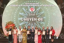 Lễ công bố và trao Giải báo chí toàn quốc về xây dựng Đảng lần thứ VII