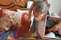 Trước khi ra đi trên giường bệnh sau lễ kỷ niệm ngày cưới, cụ ông nói với vợ một câu khiến tất cả rơi lệ