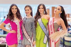 Miss Charm ngày 1: Thanh Thanh Huyền diện họa tiết khăn rằn, khá mờ nhạt trước đối thủ