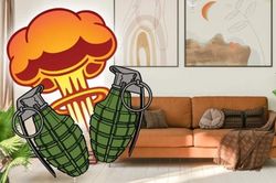 'Trang trí nhà' bằng lựu đạn, một nửa dân làng phải sơ tán