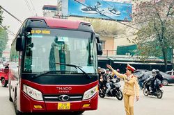 Đảm bảo trật tự an toàn giao thông dịp Lễ hội đền Thượng