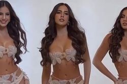 Lộ clip hot của các thí sinh Miss Charm 2023 khi chụp hình áo tắm