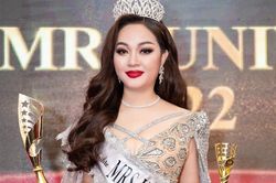 Hoàng Thanh Nga trở thành Á hậu 1 Hoa hậu quý bà Hoàn vũ 2022