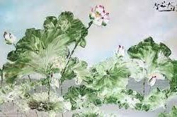 Triển lãm tranh hoa sen của cố họa sĩ Nguyễn Phan Hòa