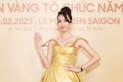 Thùy Tiên xinh đẹp chuẩn hoa hậu quốc tế hút mọi ánh nhìn trên thảm đỏ
