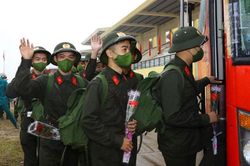 Hôm nay (6/2), bắt đầu giao nhận chiến sĩ mới trên cả nước