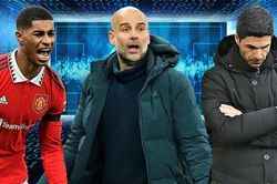 Arsenal, Man City cùng thua, siêu máy tính dự đoán ra sao về giải Ngoại hạng?