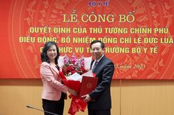 Bổ nhiệm ông Lê Đức Luận làm Thứ trưởng Bộ Y tế