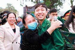 Những hình ảnh đẹp trong Lễ giao, nhận quân năm 2023 ở Nghệ An