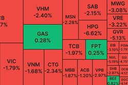 VN Index bất ngờ 'bổ nhào' hơn 23 điểm