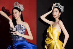 Miss Intercontinental - Bảo Ngọc biến hóa khôn lường với 3 layout: Chiều cao khủng khiến Đỗ Hà trầm trồ