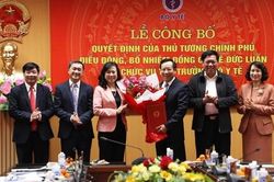Công bố quyết định bổ nhiệm tân Thứ trưởng Bộ Y tế