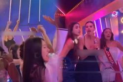 Dàn mỹ nhân Miss Charm 2023 'quậy' cực sung tại quán karaoke: Đi thi không có chút áp lực nào!