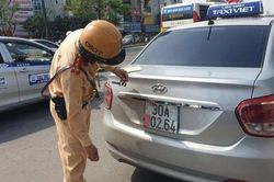Hành vi che biển số trốn phạt nguội bị xử phạt thế nào?