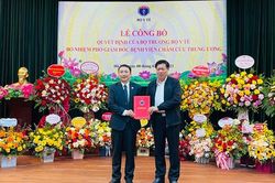 Bộ Y tế bổ nhiệm Phó Giám đốc phụ trách chuyên môn Bệnh viện Châm cứu Trung ương