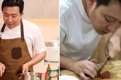 Trấn Thành, Trường Giang và những ông chồng của mỹ nhân Vbiz chăm vào bếp