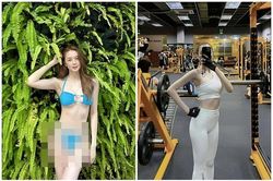 Diện nội y bé xíu, chị Thiều Bảo Trâm khiến netizen mê mẩn
