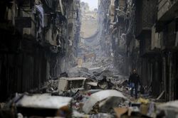 Động đất càng nhân lên thảm cảnh ở Aleppo sau nội chiến