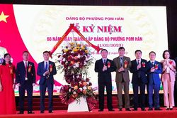 Đảng bộ phường Pom Hán (TP Lào Cai) kỷ niệm 60 năm ngày thành lập