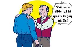 Thứ quan trọng nhất với con trai
