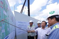 Bộ GTVT rất 'sốt ruột' mặt bằng xây cầu Rạch Miễu 2