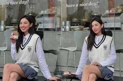 Thùy Tiên diện style nữ sinh xuống phố, người hâm mộ nức nở: 'Có tính thi Miss Teen nữa không chị?'