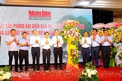 Ra mắt Văn phòng đại diện Báo Nhân dân tại Đồng Nai