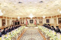 Thủ tướng Phạm Minh Chính hội đàm với Quốc vương Brunei