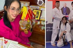 Một Á hậu 19 tuổi, ăn chay trường, từng đạt nhị đẳng huyền đai Karatedo