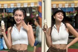 Hoa hậu Ngọc Châu khoe cơ bụng 'múi sầu riêng' trứ danh nhưng lại bị dân tình bóc mẽ điều này