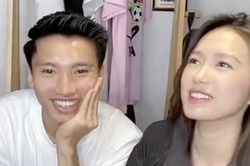Văn Hậu hé lộ câu nói đầu tiên khi gặp Doãn Hải My: 'Sao không trả lời Facebook anh?'