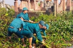 Chính trị - Xã hội Chính trị - Xã hội Lực lượng vũ trang thành phố tham gia 'Chủ nhật xanh'