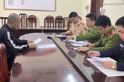Hòa Bình: Tài xế say rượu, chống đối CSGT bị phạt 35 triệu đồng