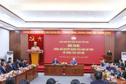 Phó Bí thư Tỉnh ủy Phú Thọ được chỉ định tham gia Đảng đoàn MTTQ Việt Nam