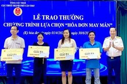 Năm 2023, Cần Thơ sẽ trao thưởng cho 68 hóa đơn may mắn