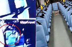 Tài xế xe buýt hoảng sợ khi nhìn camera thấy có một khách nhưng kiểm tra cả xe không thấy ai