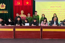 Ký cam kết chấp hành đảm bảo ANTT đối với 100% cơ sở kinh doanh có điều kiện