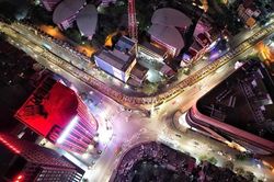 Hà Nội: Cầu vượt chữ C sau khi hợp long toàn bộ dầm thép