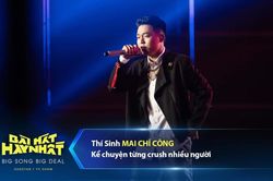 Mai Chí Công kể chuyện từng crush nhiều người nhưng vì nhát nên không dám thổ lộ