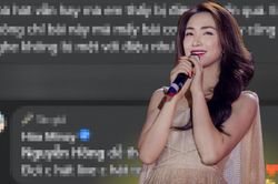 Bị fan trách móc 'hát điệu và sến', Hòa Minzy có phản ứng đầy bất ngờ