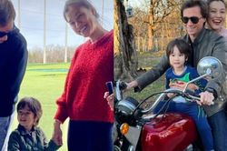 Hoàng Oanh và chồng cũ hội ngộ thân thiết ở Mỹ, nữ MC có một hành động khó ai làm được?