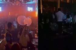 Công an quận Hoàn Kiếm thu giữ hàng chục bình 'bóng cười' tại 6 quán bar phố cổ