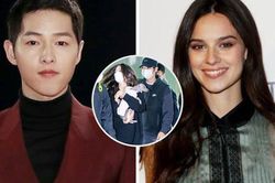 Đi đóng phim, Song Joong Ki vẫn đem vợ sắp cưới cùng sang Châu Âu